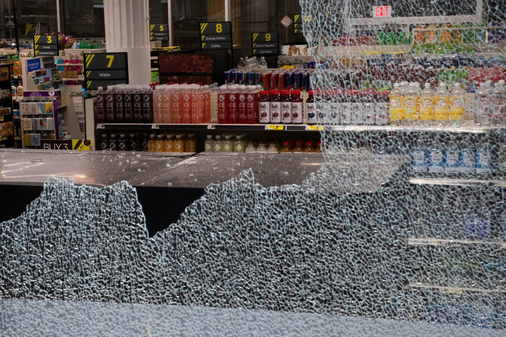 Protest Damage